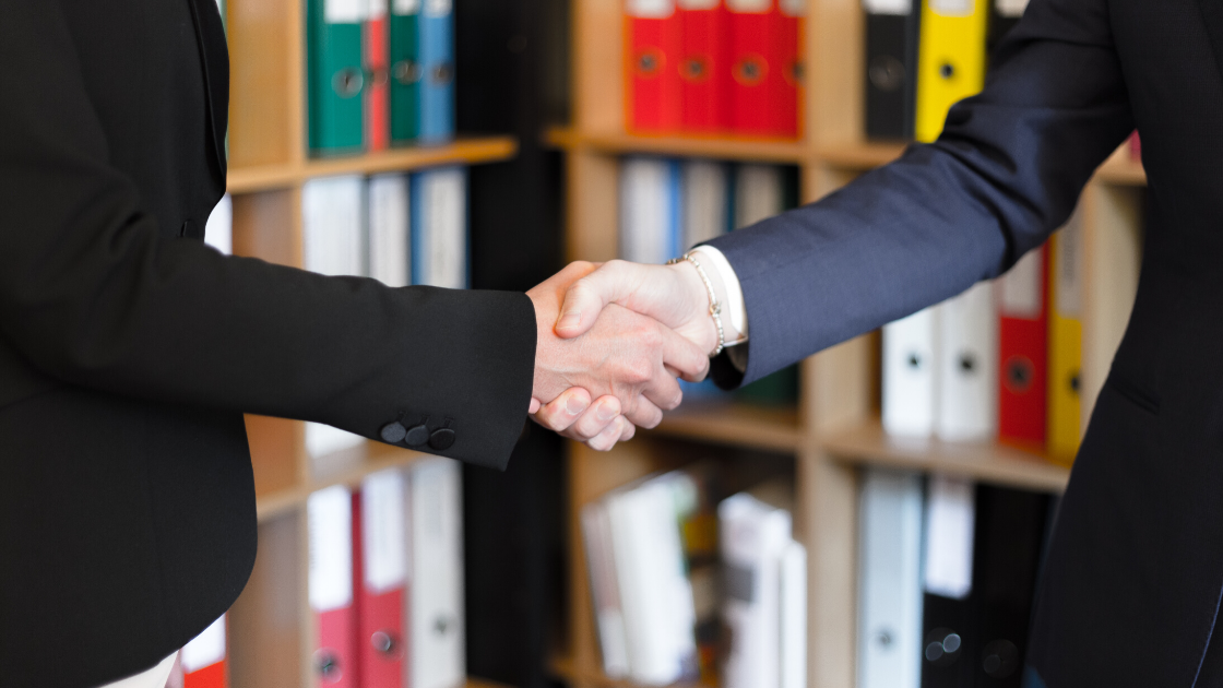 shaking hands