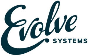 Evolve Systems Navy Logo